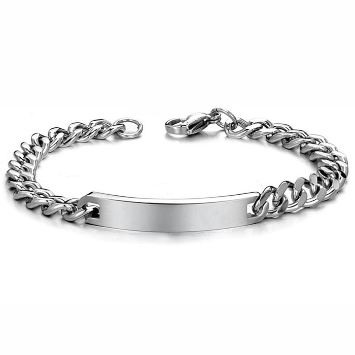 Wholesale Stainless Steel Blank Him and Her Bracelets