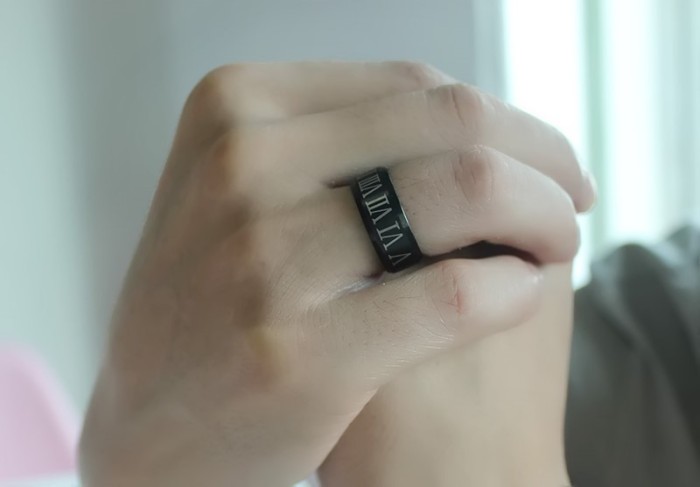 Stainless Steel Wedding Band for Men