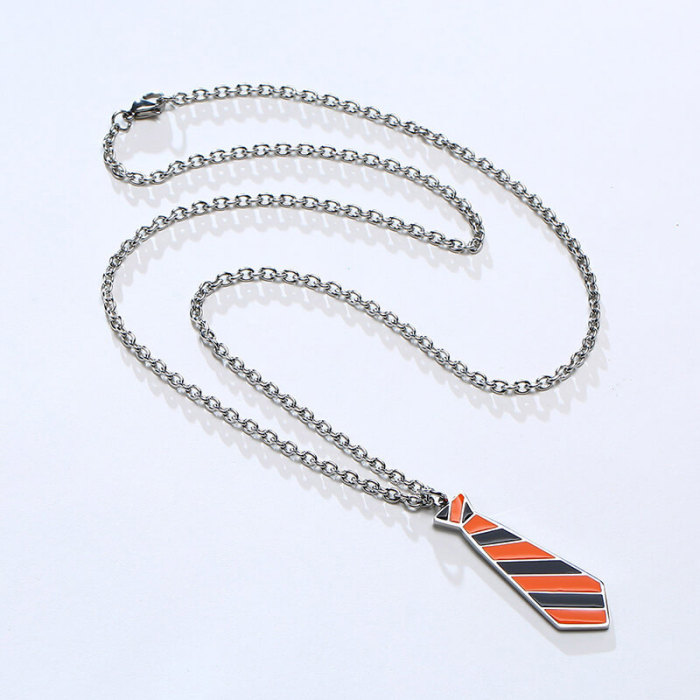 Wholesale Tie Pendant Stainless Steel