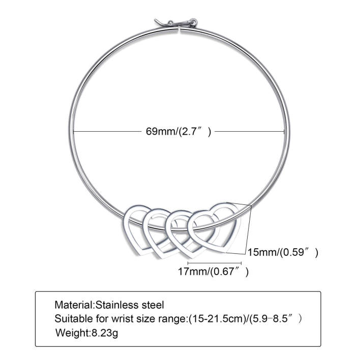 Wholesale Women Stainless Steel Bangle