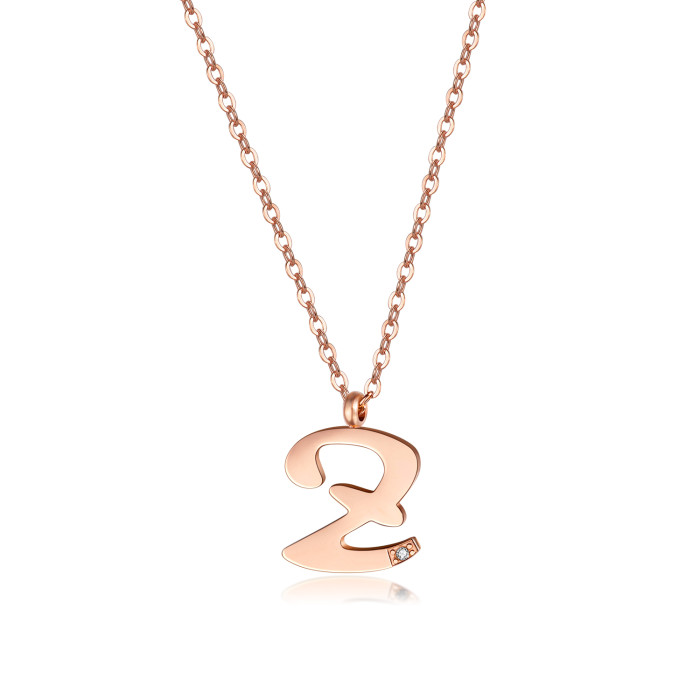 Wholesale Stainless Steel Letter Necklace Online Shopping