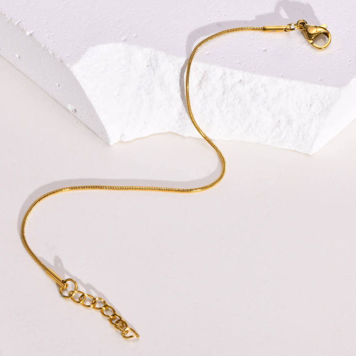 Wholesale Stainless Steel Thin Chain Bracelet