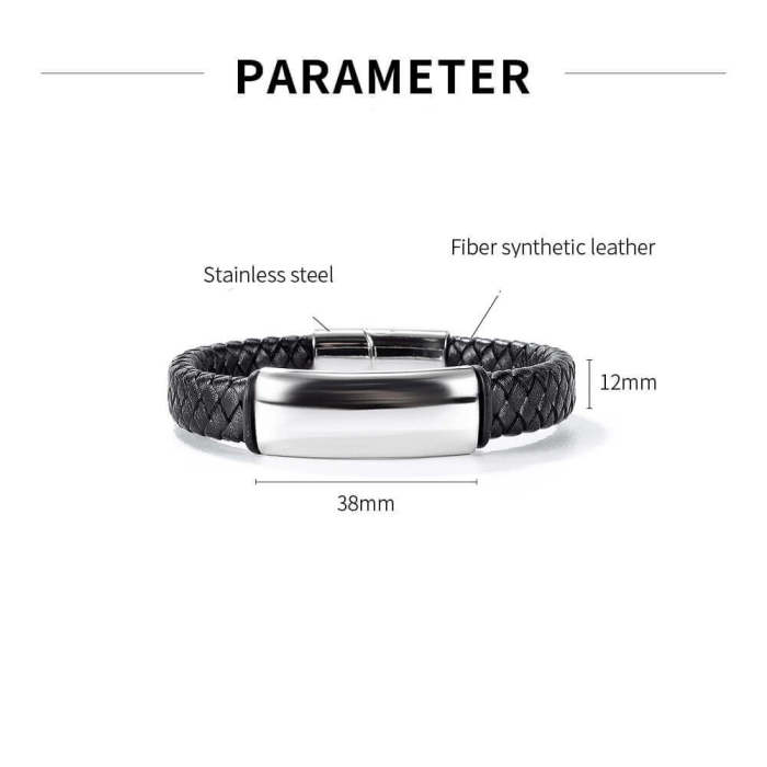 Wholesale Mens Leather Bracelet