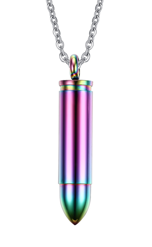 Wholesale Stainless Steel Fashion Cremation Jewelry Bullet