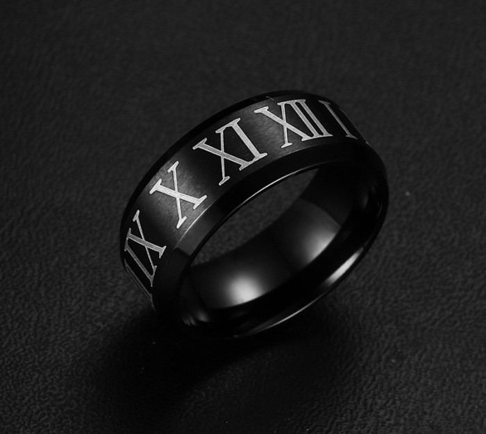 Stainless Steel Wedding Band for Men