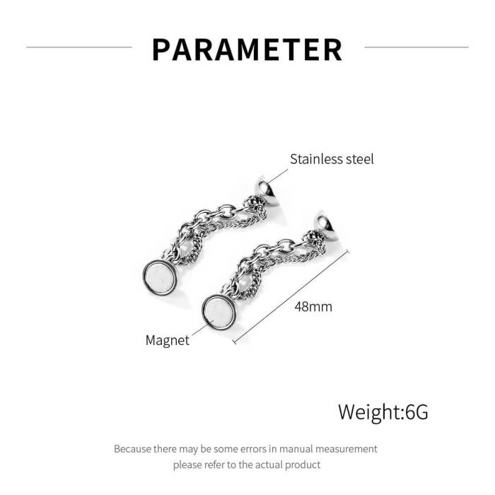 Wholesale Stainless Steel Magnetic Ear Clip