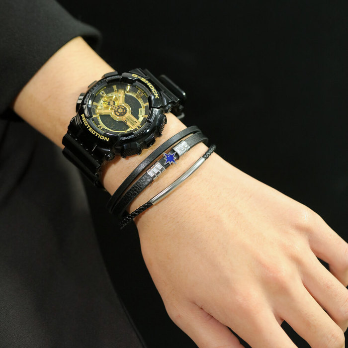 Wholesale Male Leather Bracelet