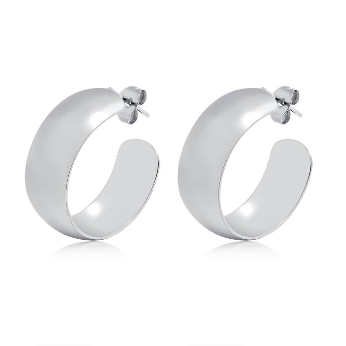 Wholesale Stainless Steel Hoop Earrings