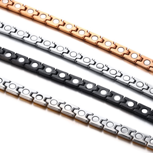 Wholesale Stainless Steel Magnetic Therapy Necklace