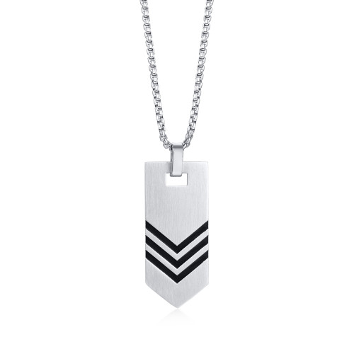 Wholesale Stainless Steel Tie Shape Pendant