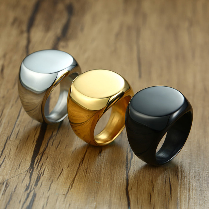 Wholesale Spolished Stainless Steel Ring