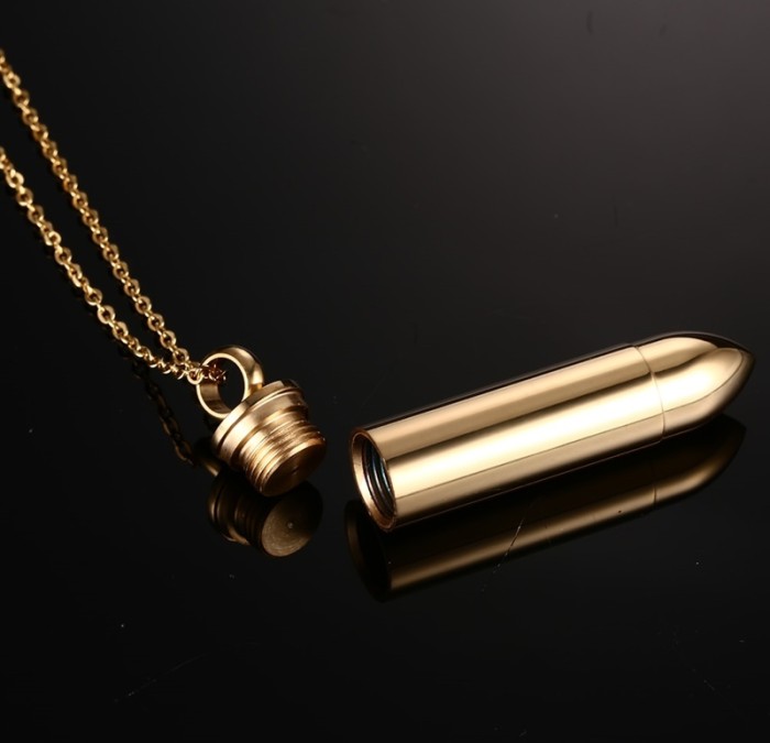 Wholesale Stainless Steel Fashion Cremation Jewelry Bullet