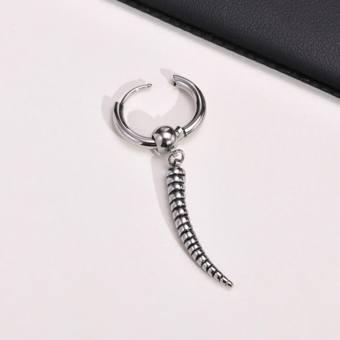 Wholesale Men's Hip Hop Fashion Earrings