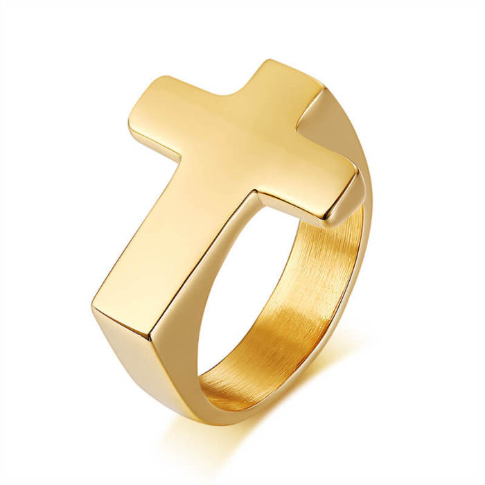 Wholesale Stainless Steel Cross Rings