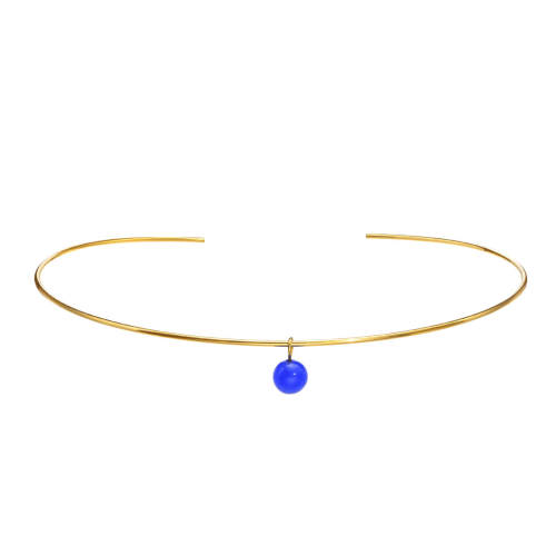 Wholesale Stainless steel Faux Pearl Collar