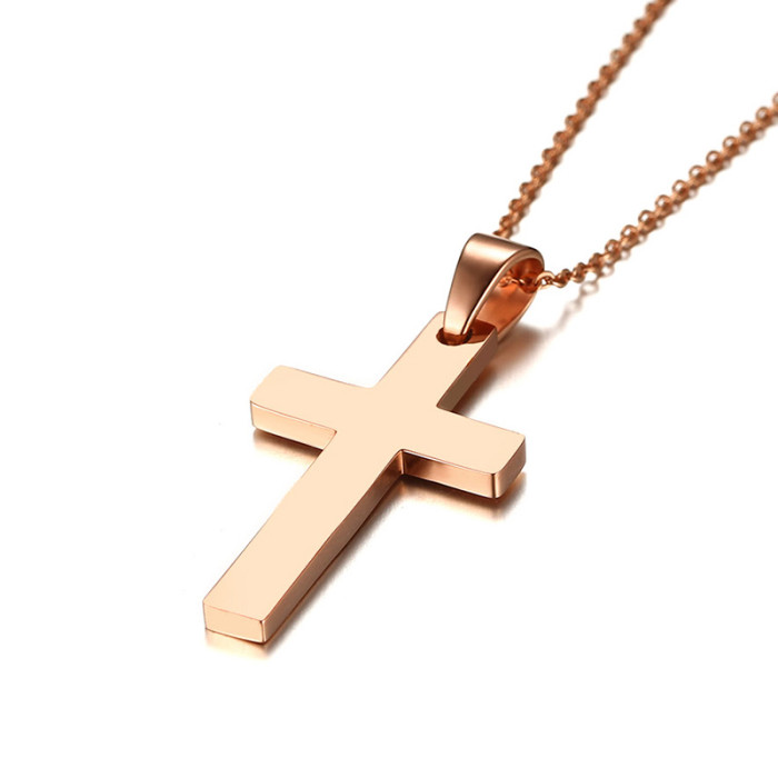Wholesale Stainless Steel Jewelry Cross Necklace
