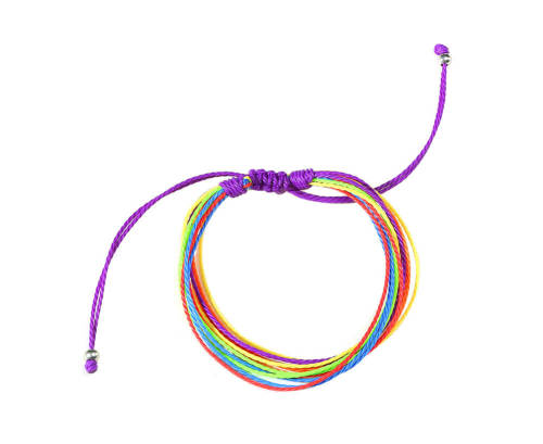 Wholesale Handmande Rainbow Bracelet