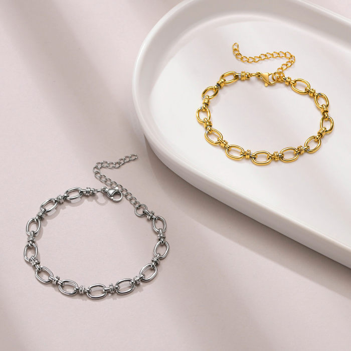 Wholesale Stainless Steel Women Chain Bracelet