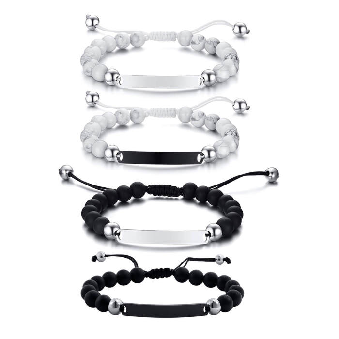 Wholesale Custom Wristbands Stainless Steel