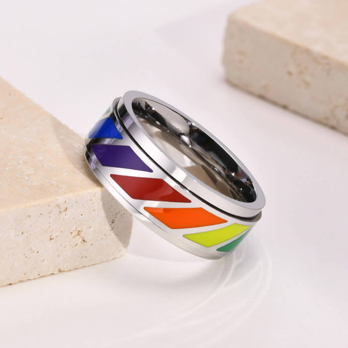 Wholesale Stainless Steel Rotatable Ring