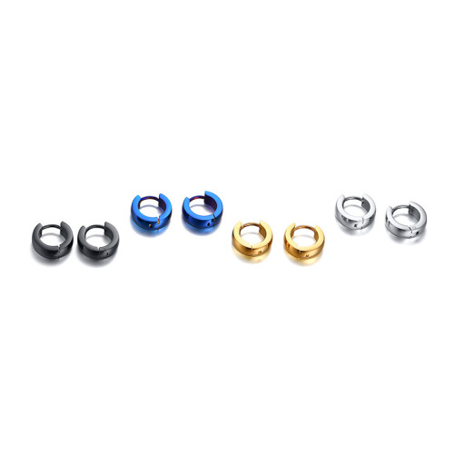 Wholesale Stainless Steel Small Hoop Earrings in Different Colors