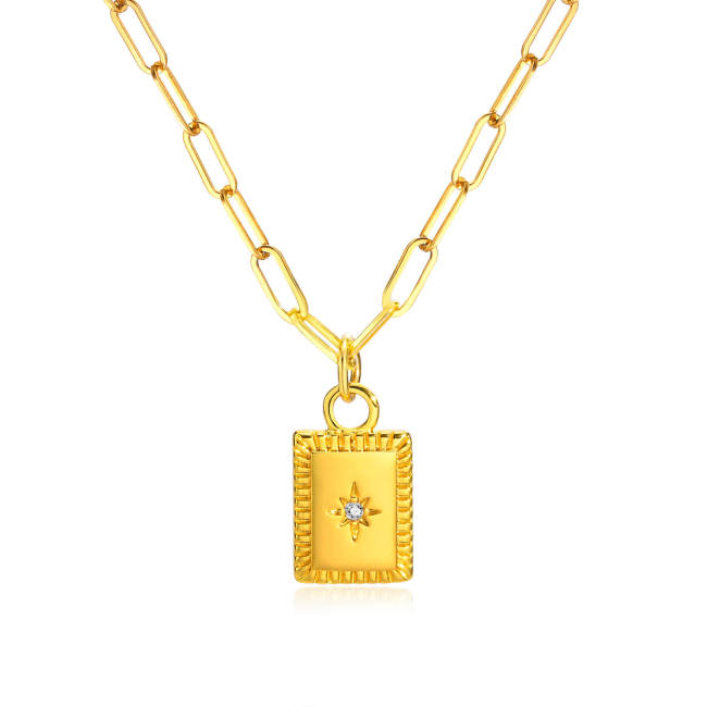 Wholesale Stainless Steel Women Pendant Necklace