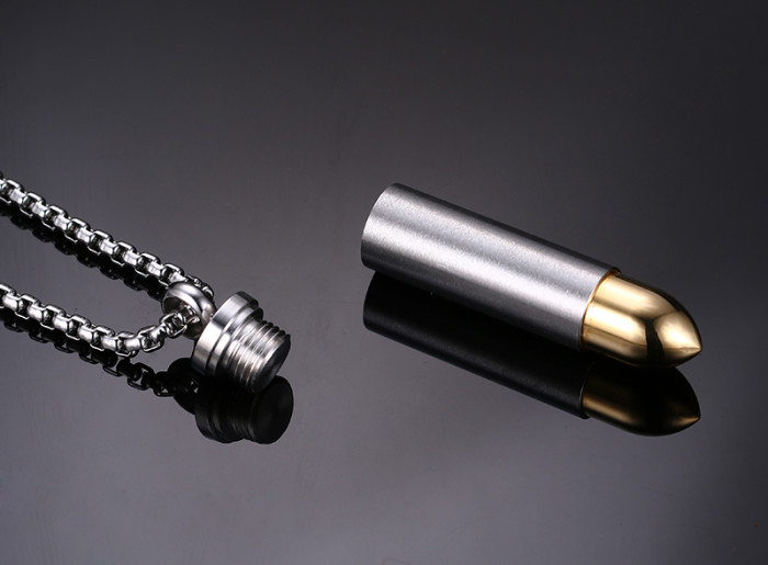Wholesale Stainless Steel Fashion Cremation Jewelry Bullet