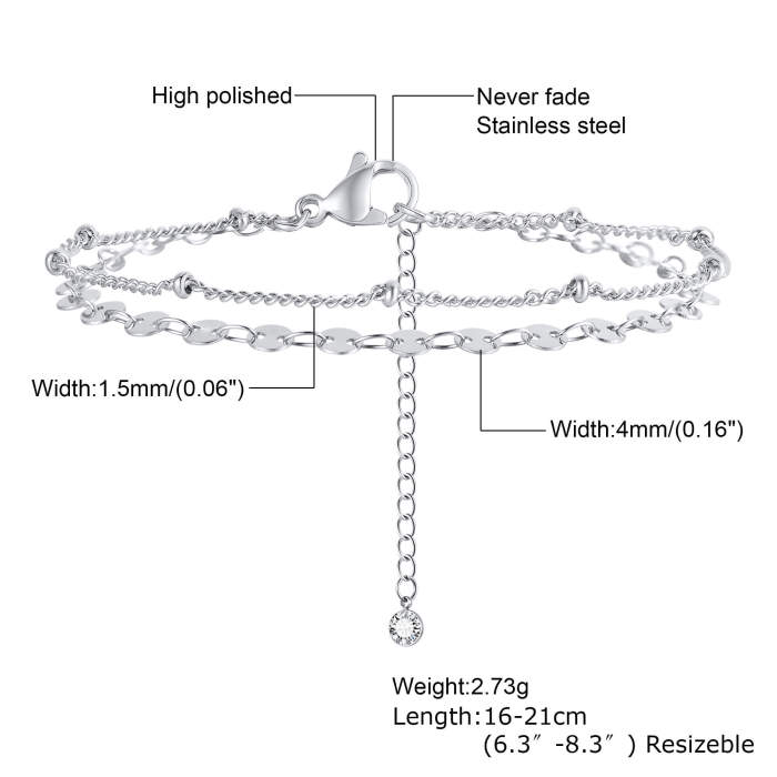 Wholesale Stainless Steel Women Bracelet