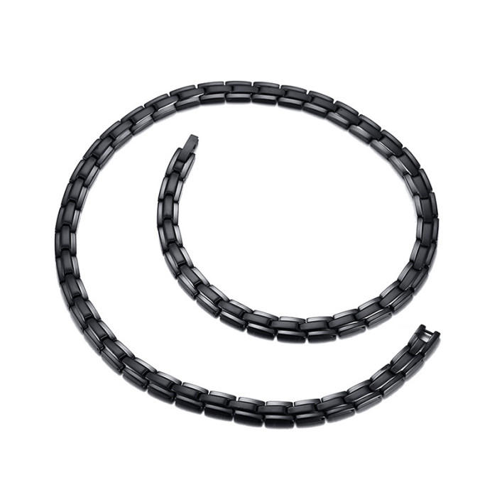 Wholesale Stainless Steel Magnetic Therapy Necklace