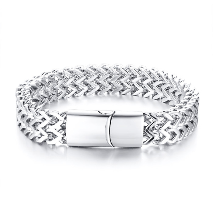 Wholesale Stainless Steel Franco Link Bracelet