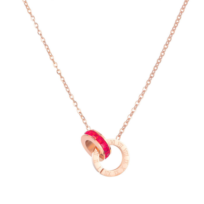 Wholesale Stainless Steel Women Celebrity Necklace