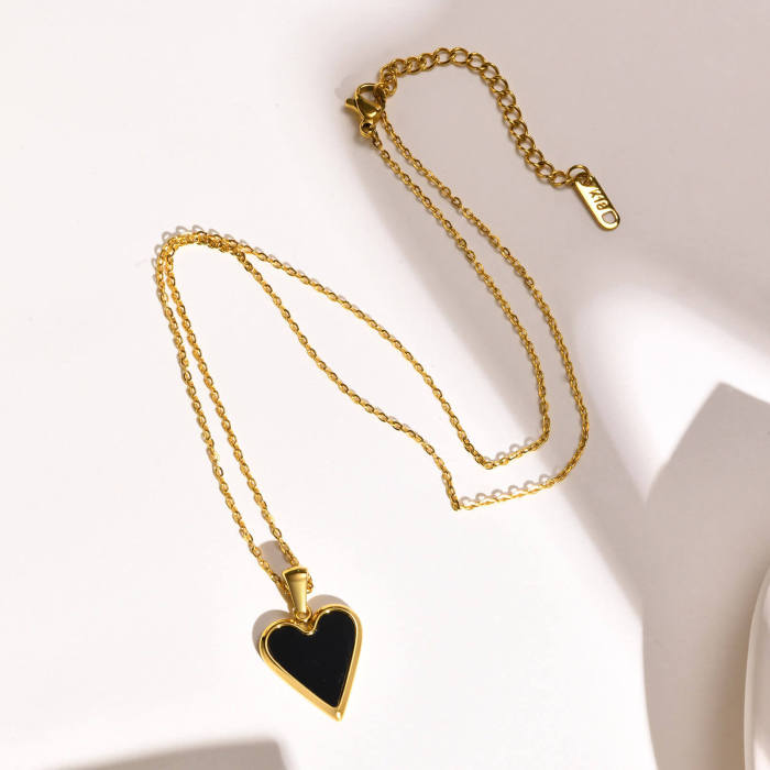 Wholesale Stainless Steel Heart Pendant Necklace