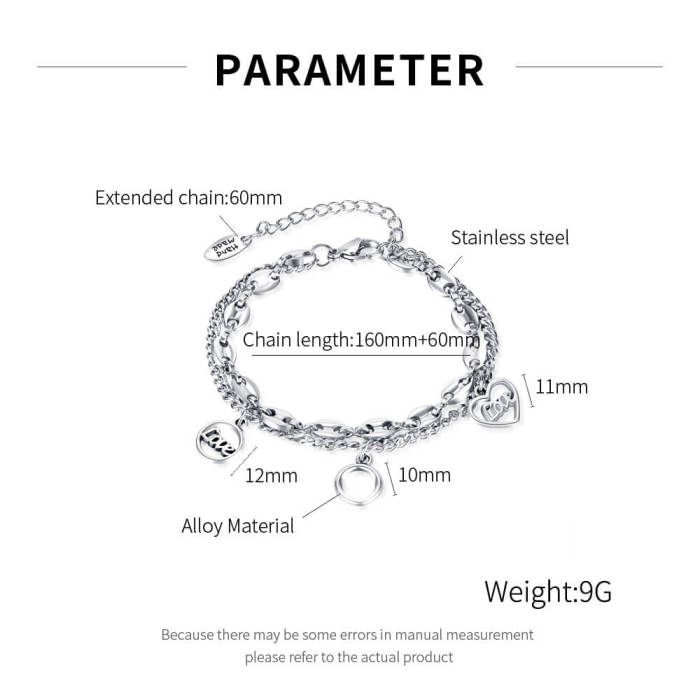 Wholesale Stainless Steel Women Bracelet