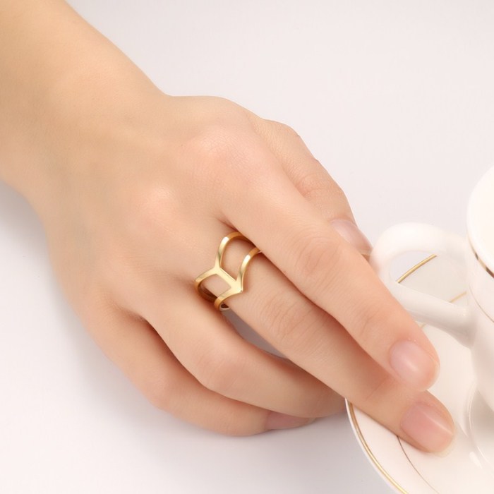Wholesale Stainless Steel Women's Fashion Rings