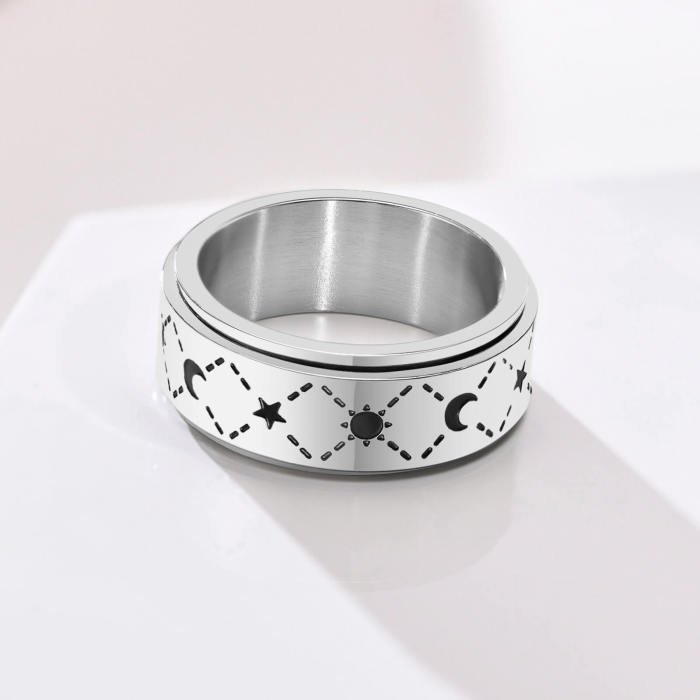 Wholesale Stainless Steel Spinner Ring Bands