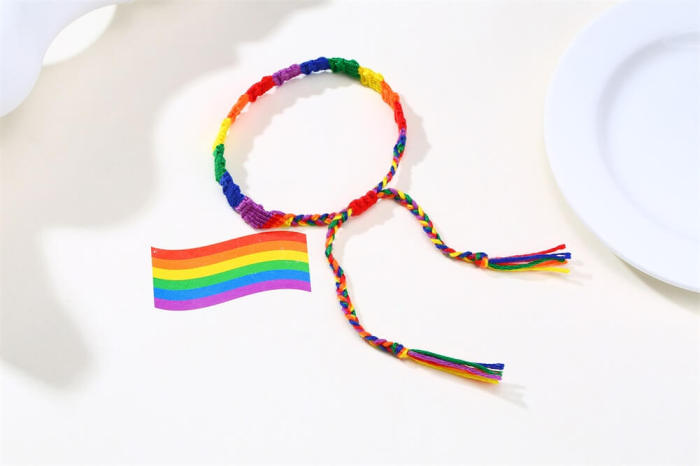 Wholesale Handmande Rainbow Bracelet