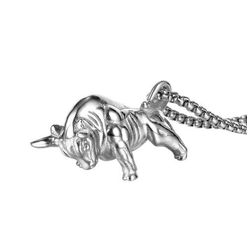 Wholesale Bull Pendant Stainless Steel