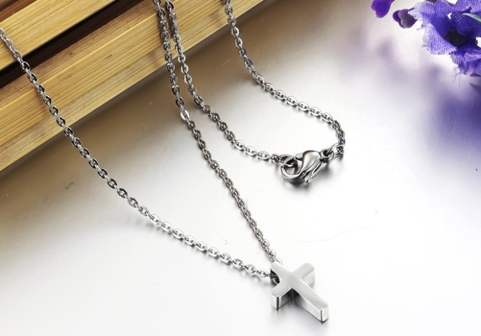 Stainless Steel Cross Pendant Chain