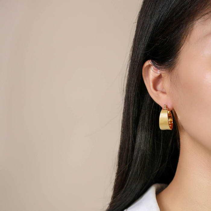 Wholesale Stainless Steel Hoop Earrings