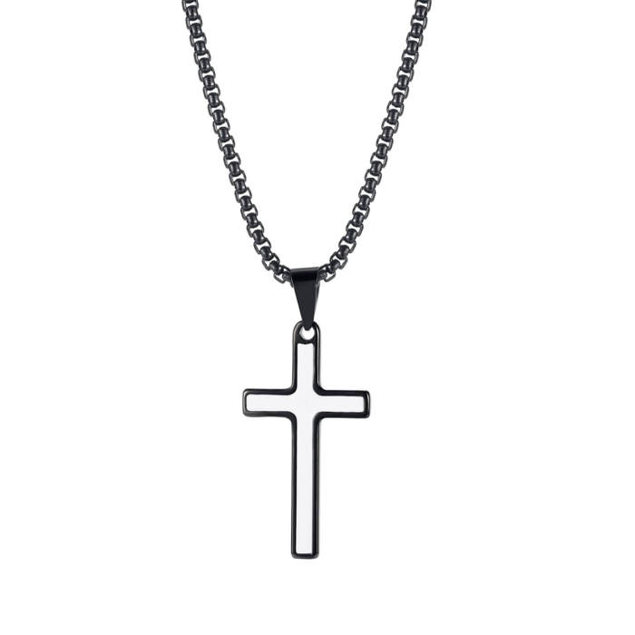 Wholesale Stainless Steel and Enamel Cross