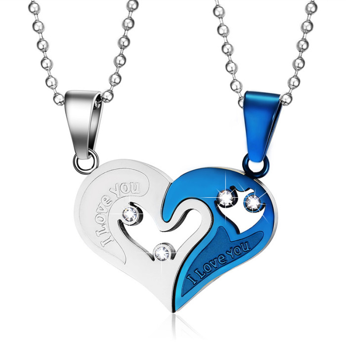 Wholesale Stainless Steel Heart Shape Pendant