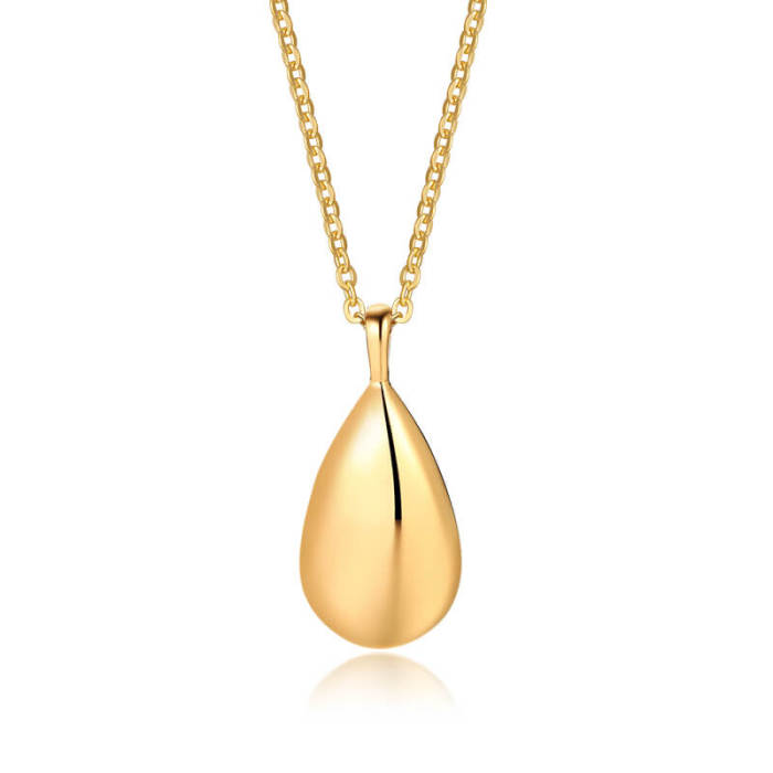 Wholesale Stainless Steel Water Drop Pendant