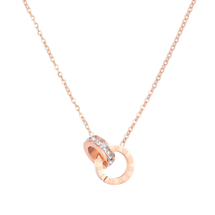 Wholesale Stainless Steel Women Celebrity Necklace