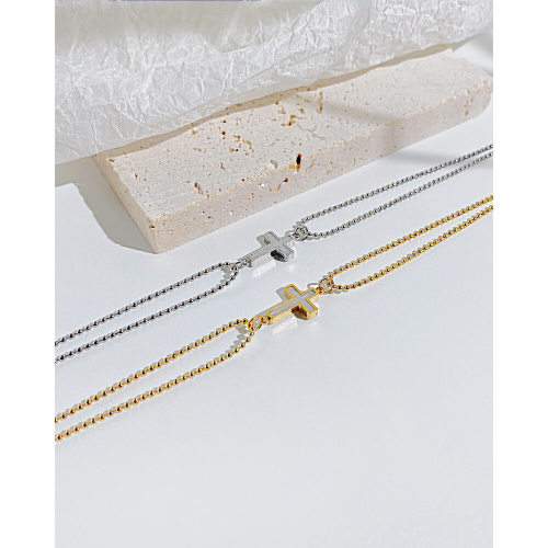 Wholesale Stainless Steel Bracelet with Cross
