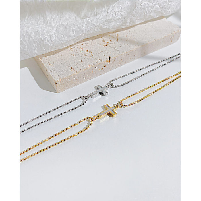 Wholesale Stainless Steel Bracelet with Cross