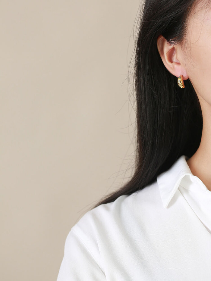Wholesale Stainless Hypoallergenic Cubic Zirconia Stud Earrings