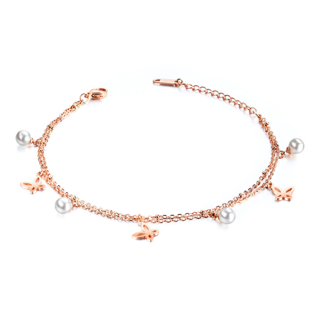Wholesale Stainless Steel Pearl Rosary Chain by the Foot