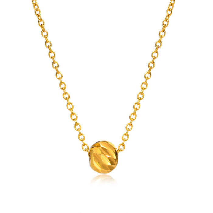 Wholesale Stainless Steel Bead Pendant Necklace