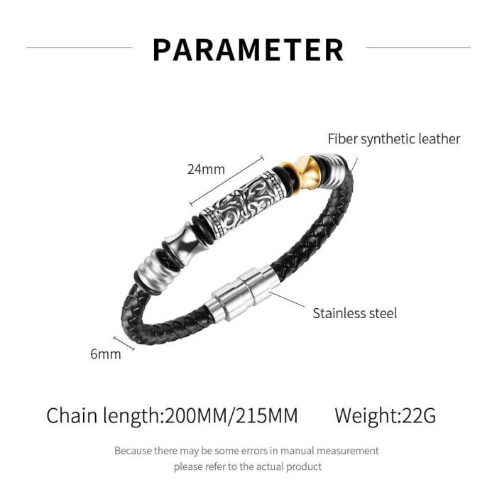 Wholesale Mens Leather Bracelets