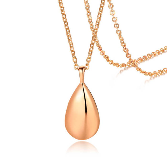 Wholesale Stainless Steel Water Drop Pendant